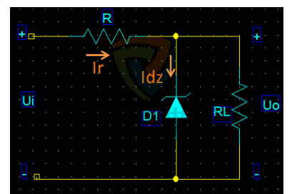 穩壓二極管線路圖
